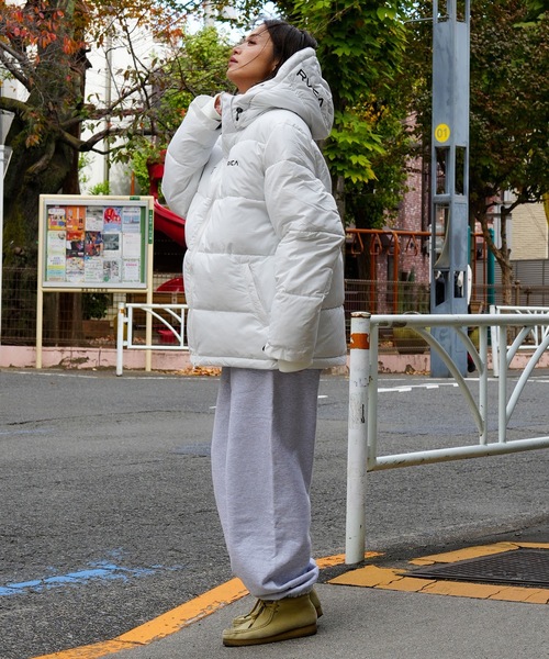 RVCA（ルーカ） ブルゾン アウター メンズ BACK PRINT PUFFER JKT