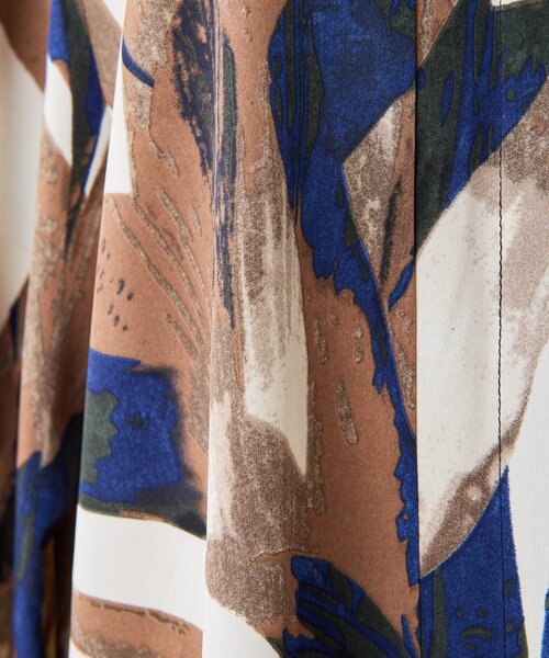 ear PAPILLONNER（イア パピヨネ） ワンピース 襟付きプリーツ