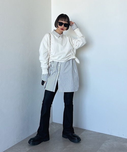 PAGEBOY（ページボーイ） スウェットカットソー FREE ブラウン