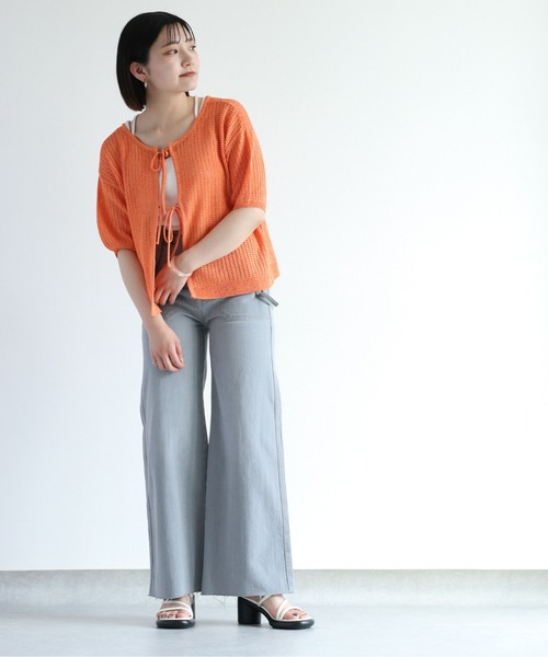 「cepo」 カーディガン M グレー レディース_画像4