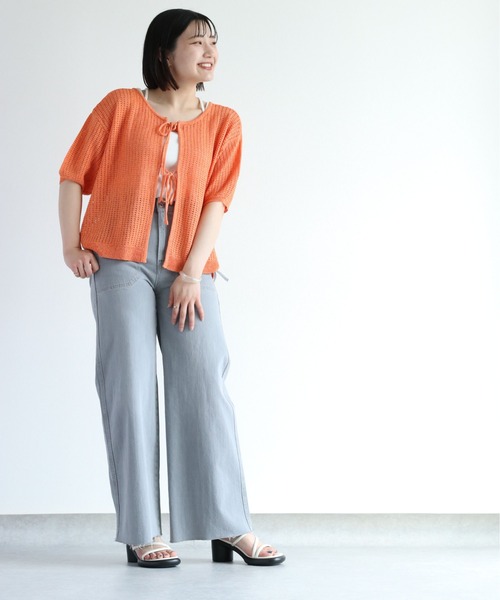 「cepo」 カーディガン M グレー レディース_画像5