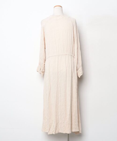 「select MOCA」 長袖ワンピース M ベージュ レディース_画像2