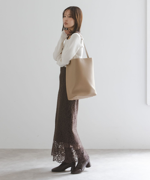 INNUE（イヌエ） トートバッグ レザートートBAG レディース : ZOZOTOWN
