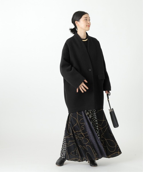 「journal standard L'essage」 コート FREE ブラック レディース_画像6