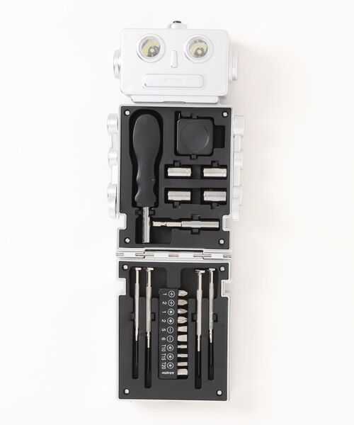 DULTON（ダルトン） TOOL KIT ROBOT SILVER/ロボット 工具セット