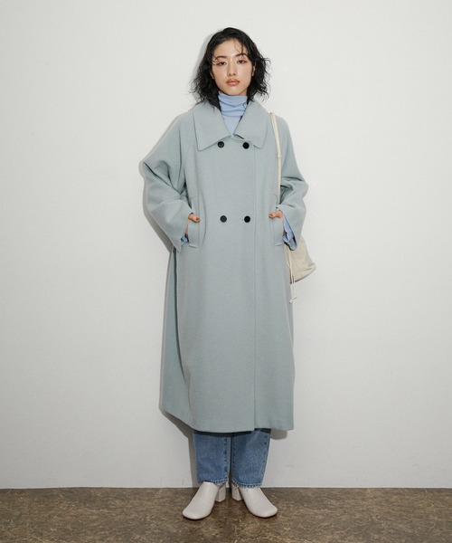 ADAM ET ROPE'（アダムエロペ） コート 36 チャコールグレー