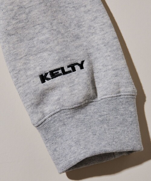「FREAK'S STORE」 「KELTY」プルオーバーパーカー LARGE グレイッシュベージュ メンズの画像7