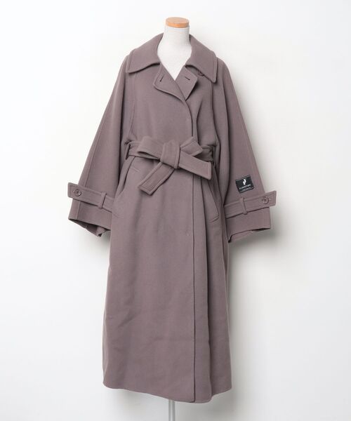 SNIDEL ロングコート ラベンダー フリーサイズ 新品未使用 SNIDEL 