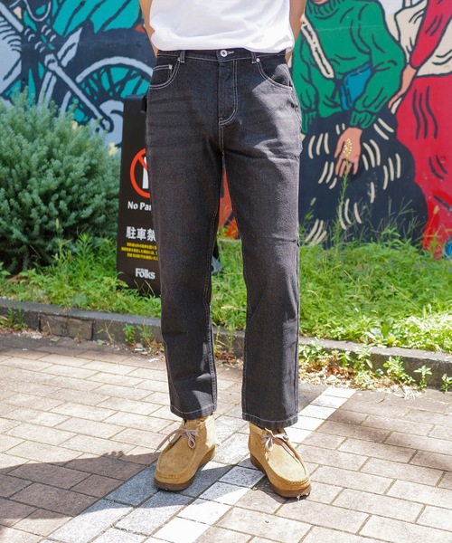 「roial」 デニムパンツ LARGE ブラック メンズ_画像6