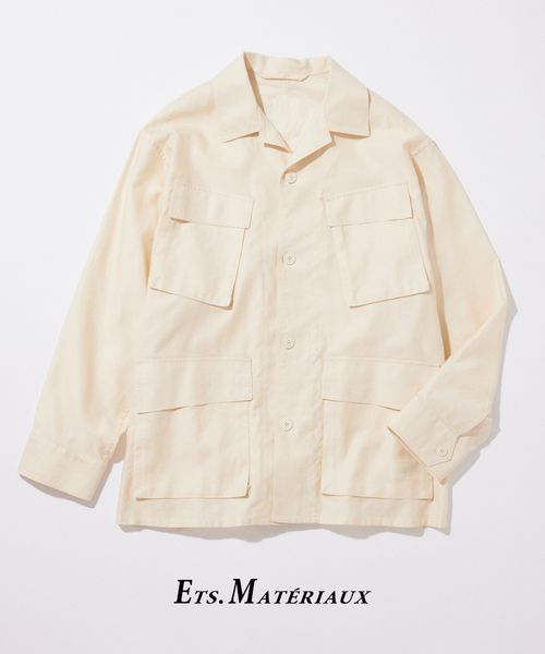 EDIFICE（エディフィス） ミリタリージャケット モッズコート スーピマ