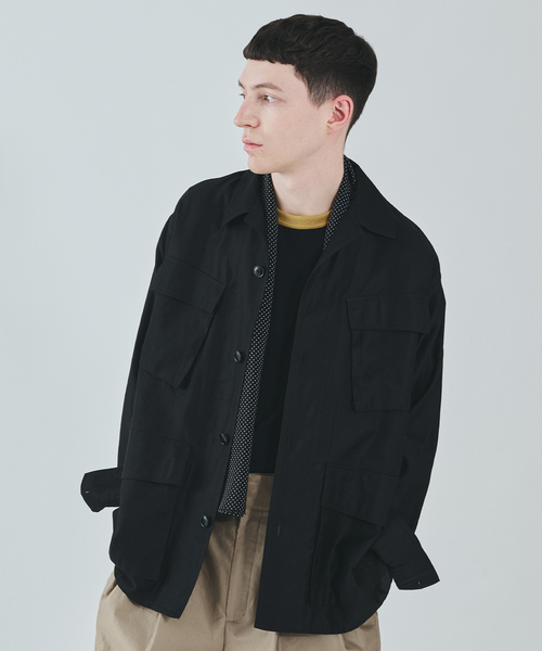 EDIFICE（エディフィス） ミリタリージャケット モッズコート スーピマ