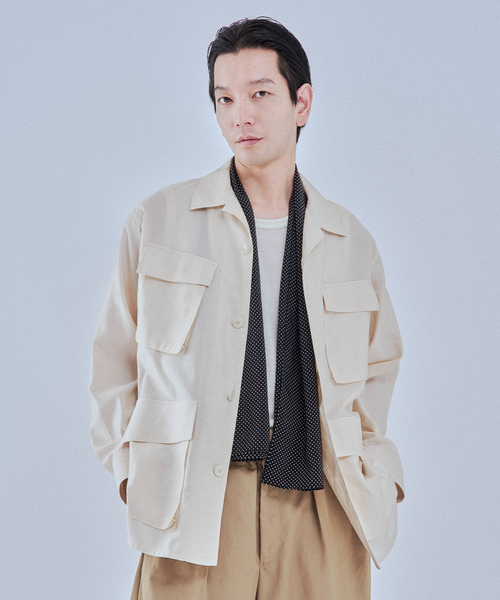 EDIFICE（エディフィス） ミリタリージャケット モッズコート スーピマ