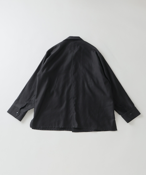 ミリタリージャケット モッズコート ETS.MATERIAUX(マテリオ) スーピマ ファティーグ ジャケットの画像