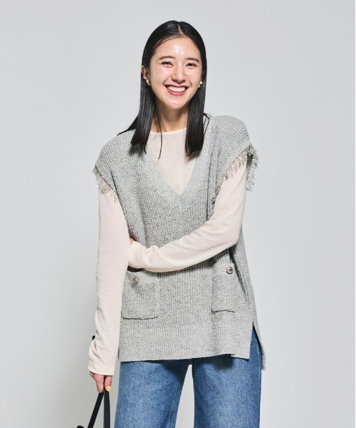 Right-on（ライトオン） ベスト ジレ レディース : ZOZOTOWN Yahoo!店
