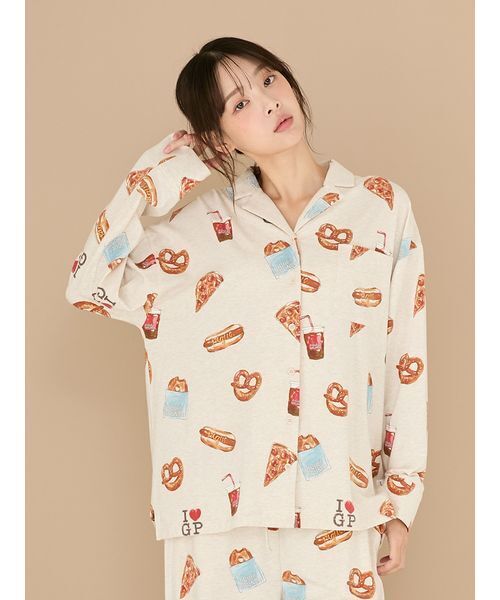 gelato pique（ジェラートピケ） パジャマ ルームウェア NYブランチ柄