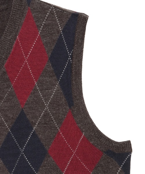 「Pitta Re:)」 ニットベスト LL ネイビー メンズ_画像2