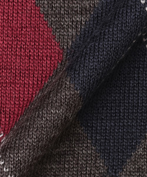 「Pitta Re:)」 ニットベスト LL ネイビー メンズ_画像5
