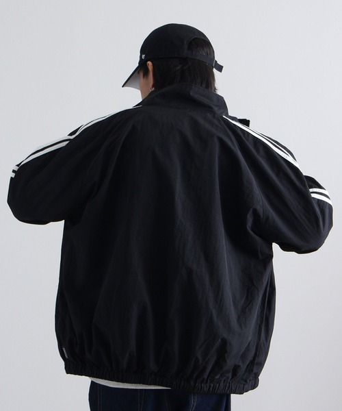 「STARTER BLACK LABEL」 ジャージブルゾン L グレー メンズ_画像5