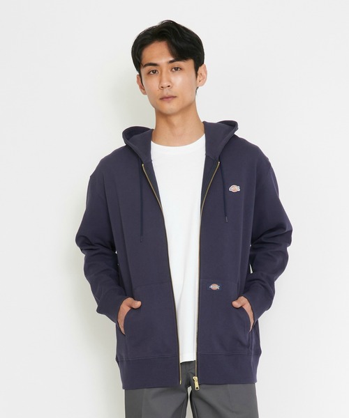 Dickies（ディッキーズ） パーカー ワッペンジップアップパーカー