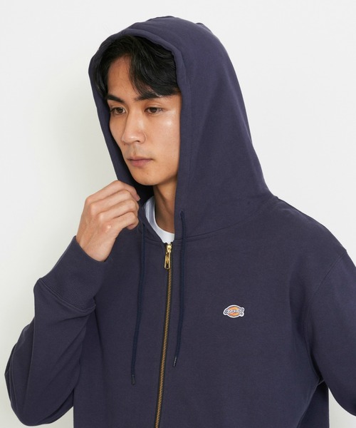 Dickies（ディッキーズ） パーカー ワッペンジップアップパーカー