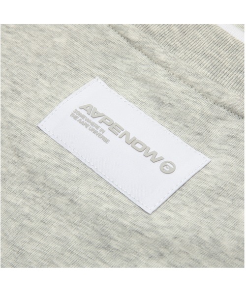「AAPE BY A BATHING APE」 長袖Tシャツ SMALL オフホワイト メンズ_画像6