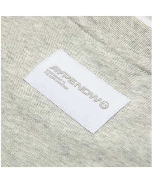 「AAPE BY A BATHING APE」 長袖Tシャツ SMALL オフホワイト メンズ_画像9