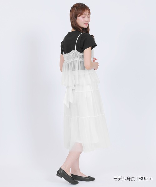 MARY QUANT（マリークヮント） tシャツ マリークワント チュールキャミ