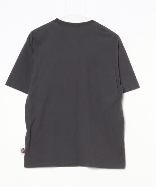 「BEN DAVIS」 ワンポイント半袖Tシャツ M グレー メンズ_画像2