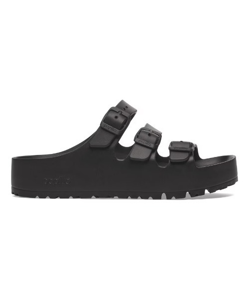 「BIRKENSTOCK」 フラットサンダル 37 ブラック レディース_画像5