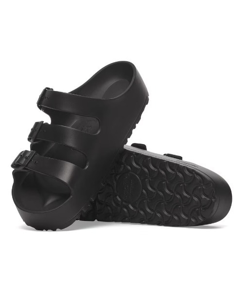 「BIRKENSTOCK」 フラットサンダル 37 ブラック レディース_画像6