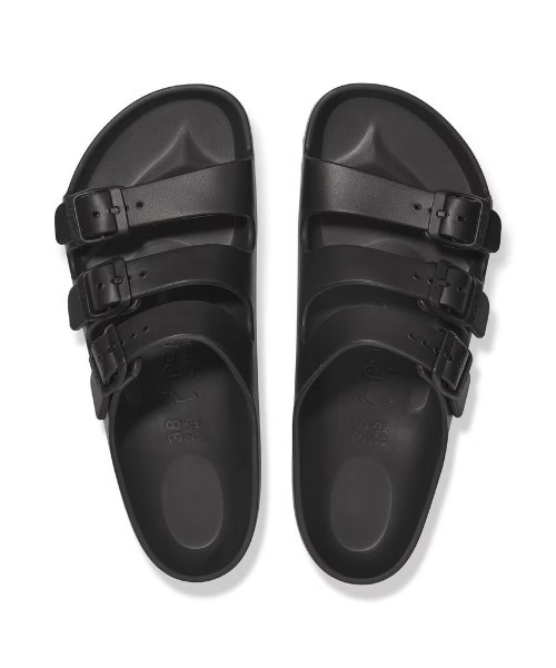 「BIRKENSTOCK」 フラットサンダル 37 ブラック レディース_画像7