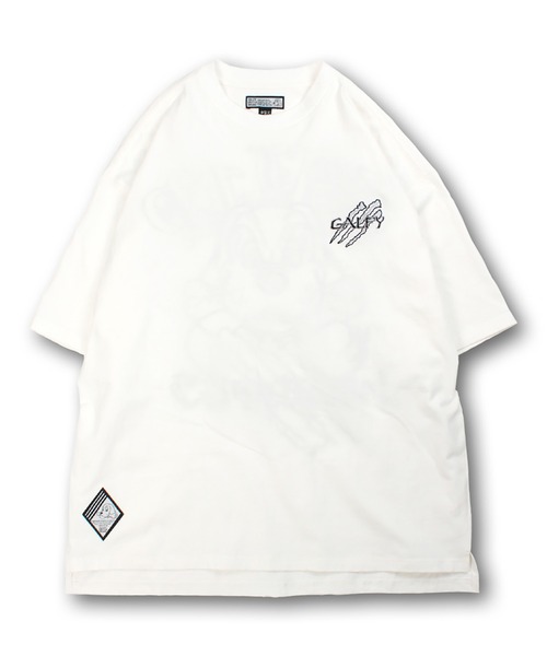 「GALFY」 半袖Tシャツ L ホワイト メンズ_画像2