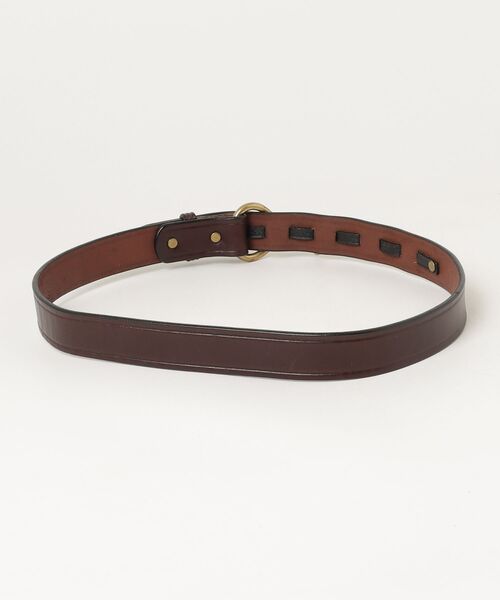 「TORY LEATHER」 ベルト 34 ブラウン メンズ_画像2