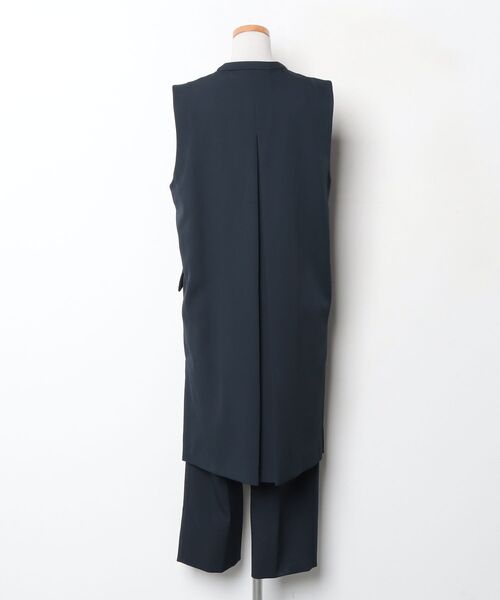 「RUIRUE BOUTIQUE」 パンツスーツ L ネイビー レディース_画像2