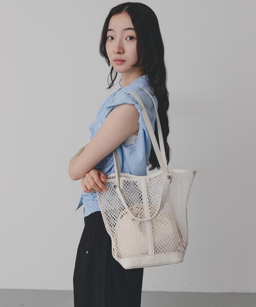 SENSE OF PLACE by URBAN RESEARCH トートバッグ 2WAYハンドルメッシュ