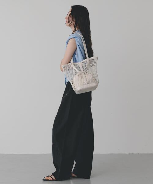 SENSE OF PLACE by URBAN RESEARCH トートバッグ 2WAYハンドルメッシュ
