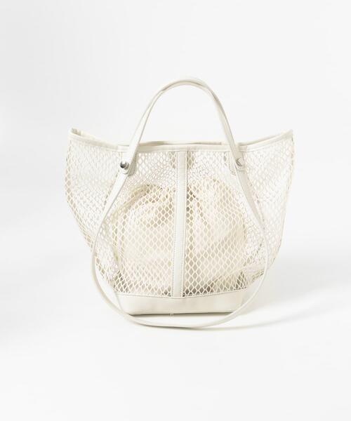 SENSE OF PLACE by URBAN RESEARCH トートバッグ 2WAYハンドルメッシュ