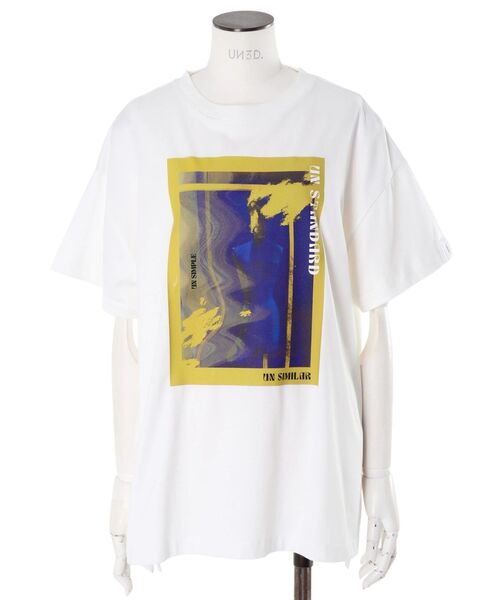 UN3D.（アンスリード） tシャツ 半袖 TORSO GRAPHIC T-SH / トルソー