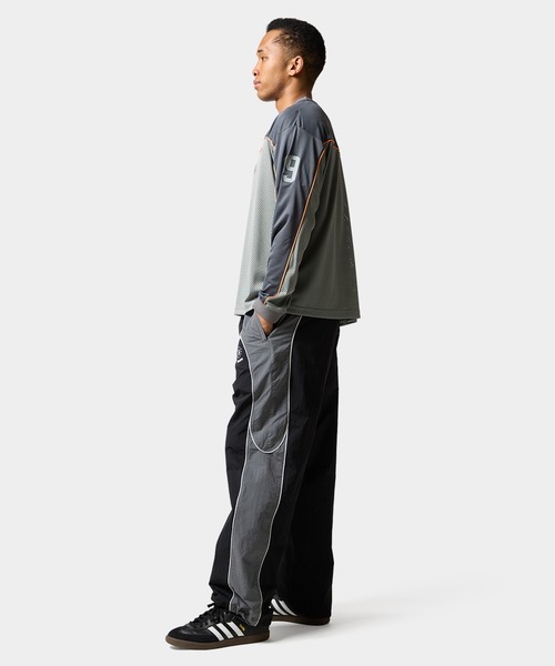 「HUF」 長袖Tシャツ X-LARGE ネイビー メンズ_画像4