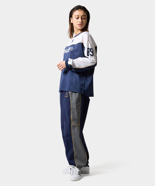 「HUF」 長袖Tシャツ X-LARGE ネイビー メンズ_画像7