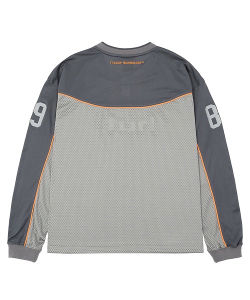 「HUF」 長袖Tシャツ X-LARGE ネイビー メンズ_画像9