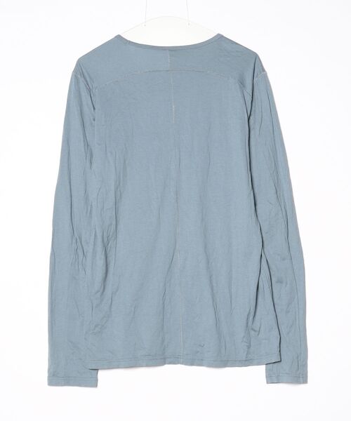 「KAZUYUKI KUMAGAI ATTACHMENT」 長袖Tシャツ 3 ブルー メンズ_画像2