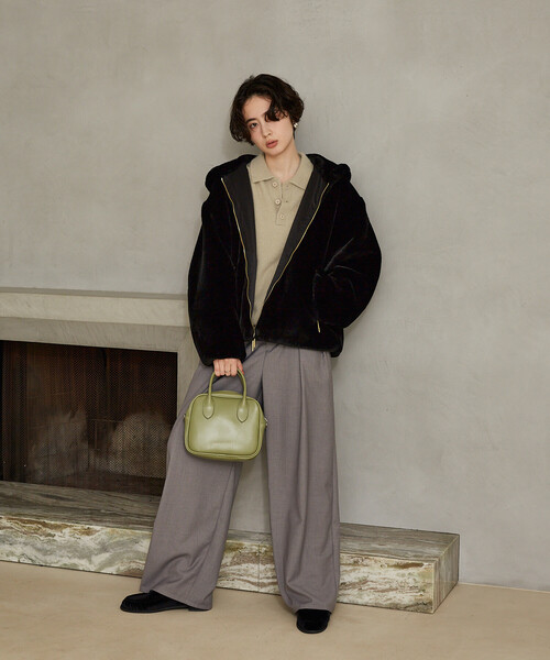 TATRAS タトラス 　GROLA 2way モヘア ショートコート FREAK'S STORE（フリークスストア） コート アウター TATRAS/タトラス