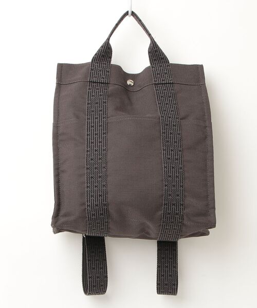 HERMES（エルメス） エールライン アドMM リュック - グレー