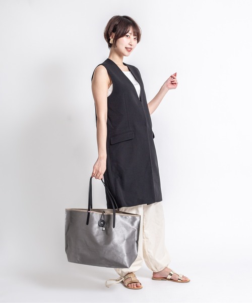 「Jack Gomme」 トートバッグ FREE シルバー レディース_画像9