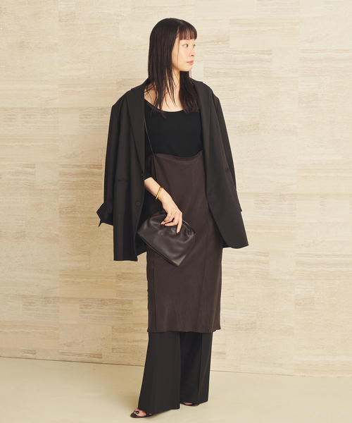 plage（プラージュ） ワンピース Sheer cupro cami ワンピース