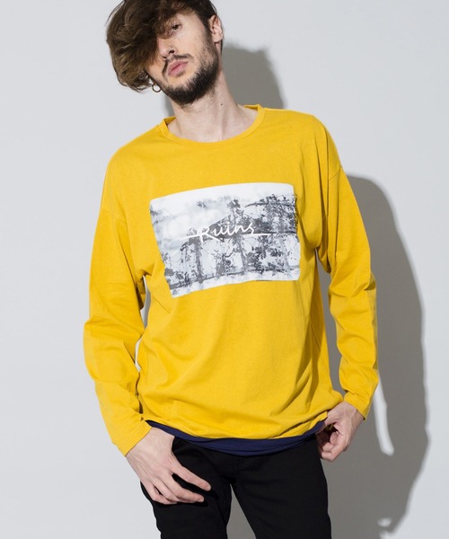 新作登場 tシャツ Tシャツ RuinsプリントロンT ZOZOTOWN PayPayモール店 - 通販 - PayPayモール 品質保証SALE