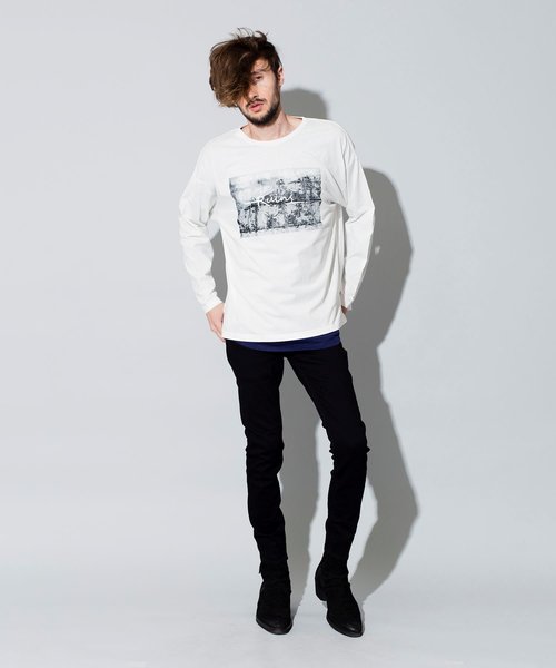新作登場 tシャツ Tシャツ RuinsプリントロンT ZOZOTOWN PayPayモール店 - 通販 - PayPayモール 品質保証SALE