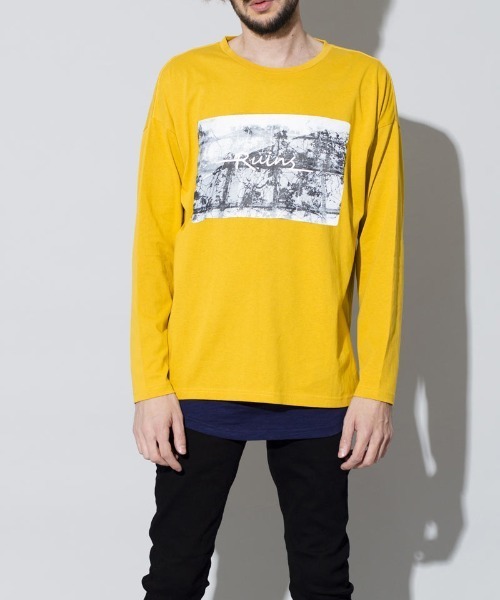 新作登場 tシャツ Tシャツ RuinsプリントロンT ZOZOTOWN PayPayモール店 - 通販 - PayPayモール 品質保証SALE