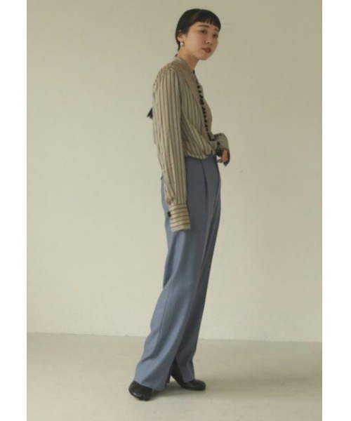 TODAYFUL スリット入りパンツ TODAYFUL トゥデイフル todayful パンツ ジョーゼットスリットパンツ
